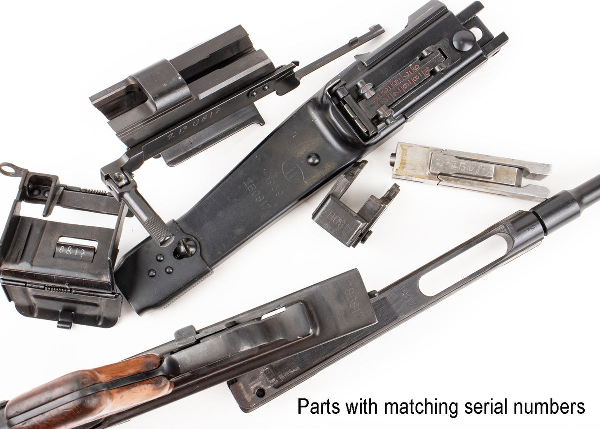 Polish RPD 7.62x39 LMG Parts Kit with Original Intact barrel and 100rd Drum- Circle 11