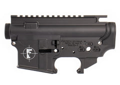 FosTecH Tech-15 Combo Stripped Lower and Upper Receiver Match Set (Black)