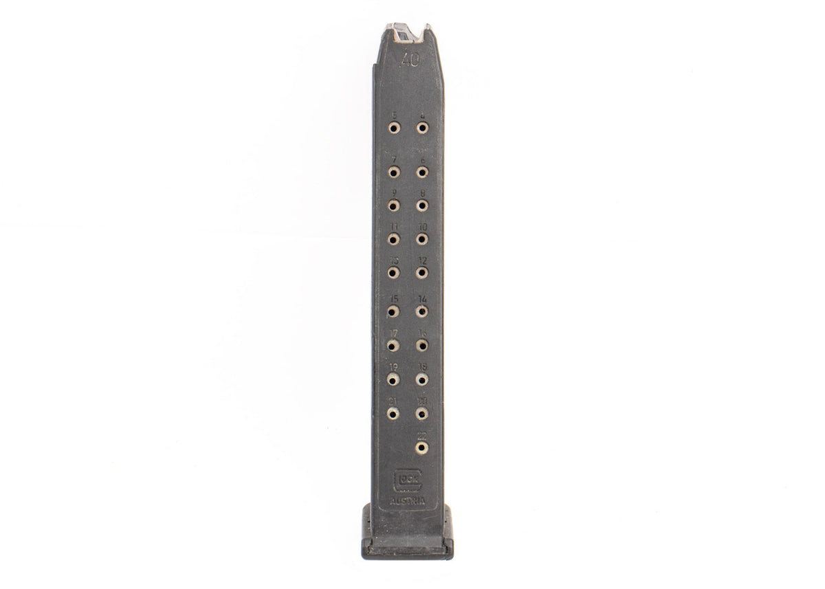 Factory Glock 22 40 S&W 22-Round Extended Magazine - Used