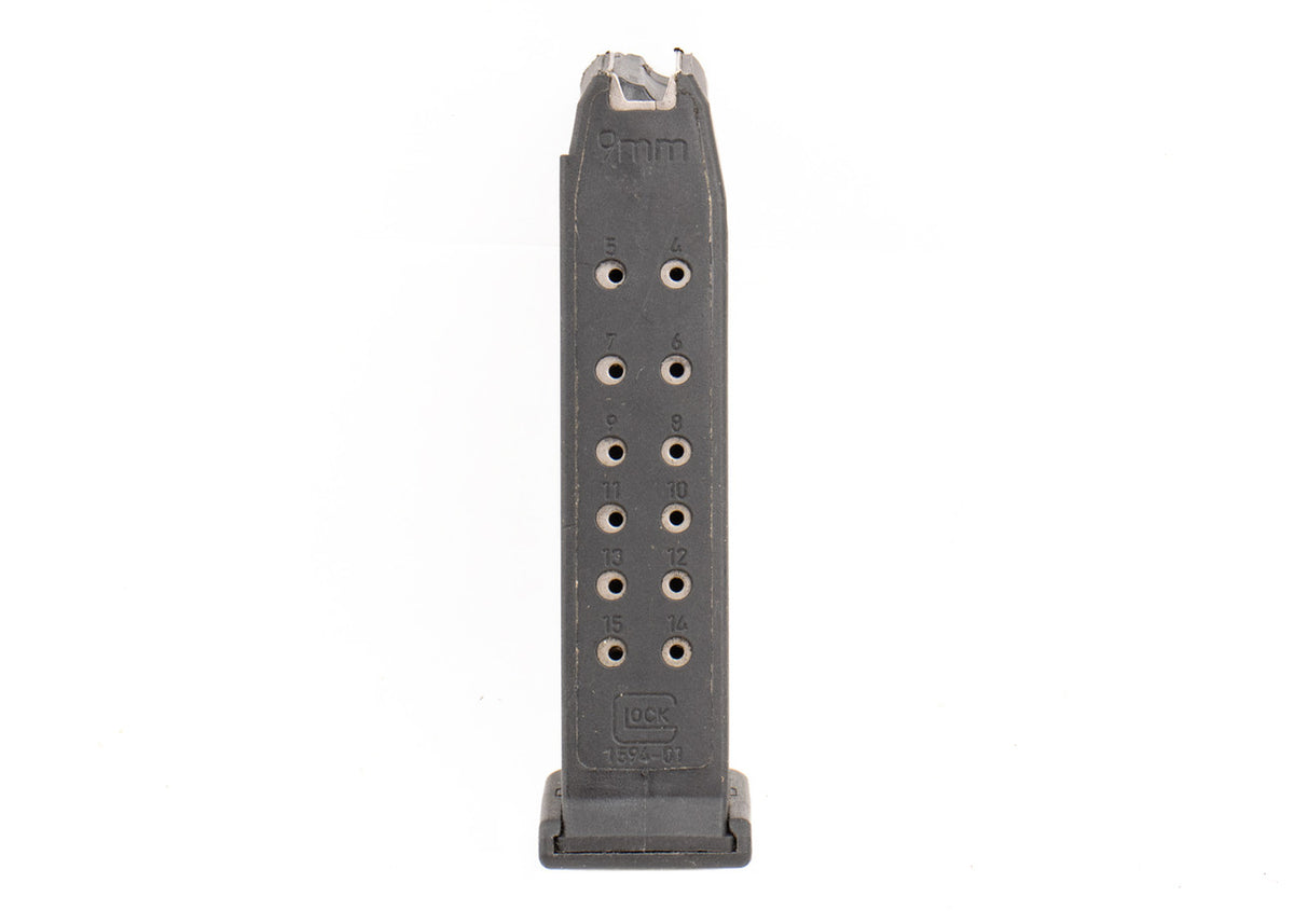 Factory Glock 19 15-Round Magazine 9mm - Used