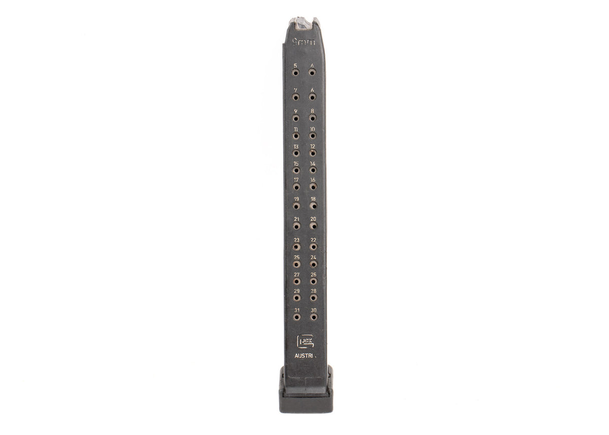Factory Glock 33-Round Extended Magazine 9mm - Used