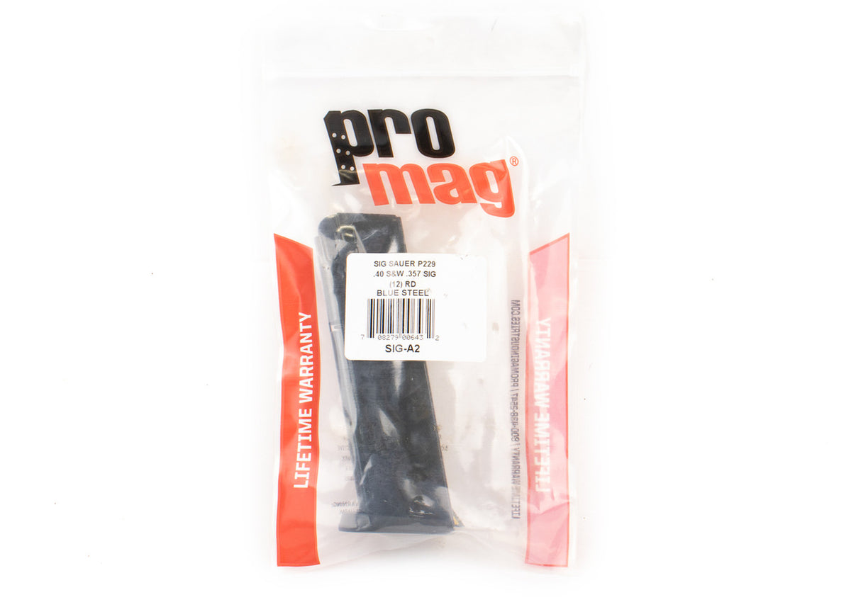 ProMag Sig Sauer P229 .40 S&W, .357 Sig 12rd Steel Magazine