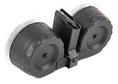 KCI USA AR-15 100rd Drum Magazine .223 / 5.56 - Steel Reinforced Feed Lips