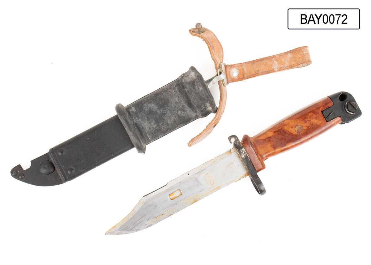 Polish 6H4 AKM Type 2 Bayonet Non-Matching w/ Scabbard