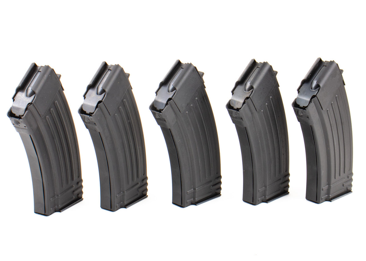 AK-47 Essential Bundle - 5x 20rd Mags, Loader, Mag Release, Pistol Grip & More in Camo Rucksack