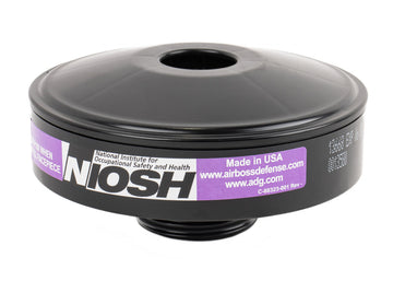 US Airboss Defense 40mm P100 Gas Mask Filter - NEW