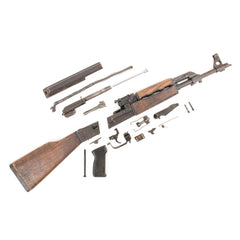 Iraqi Tabuk AK-47 7.62x39mm Parts Kit - NO Lion of Babylon Crest - Non-Matching Serial Numbers - Populated Barrel - Surplus - Engraving Files Included