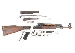 Iraqi Tabuk AK-47 7.62x39mm Parts Kit - NO Lion of Babylon Crest - Matching Serial Numbers (Faint) - Populated Barrel - Surplus