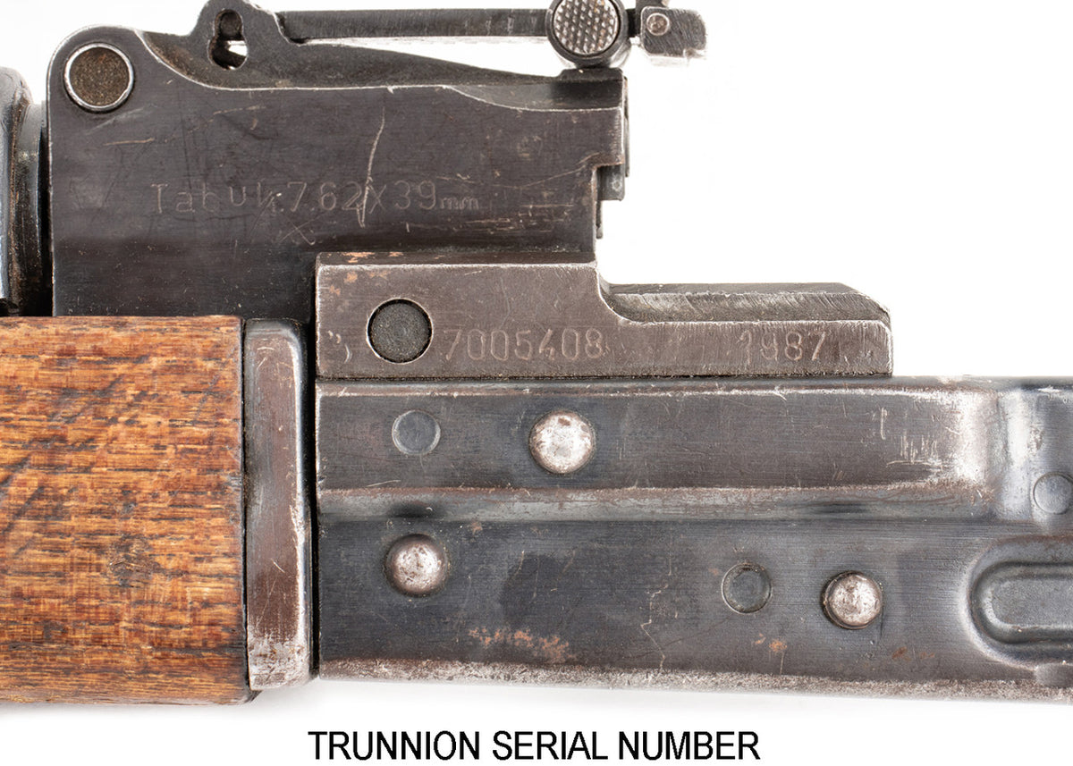 Iraqi Tabuk AK-47 7.62x39mm Parts Kit - NO Lion of Babylon Crest - Matching Serial Numbers (Faint) - Populated Barrel - Surplus