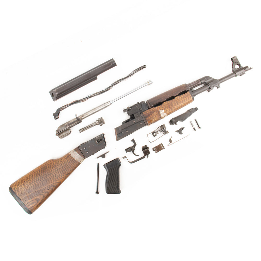 Iraqi Tabuk AK-47 7.62x39mm Parts Kit - Lion of Babylon Crest - Matching Serials (Faint) - Populated Barrel - Surplus