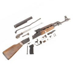 Iraqi Tabuk AK-47 7.62x39mm Parts Kit - Lion of Babylon Crest - Matching Serials (Faint) - Populated Barrel - Surplus
