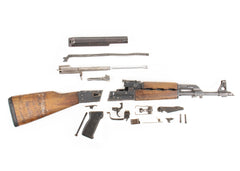 Iraqi Tabuk AK-47 7.62x39mm Parts Kit - Lion of Babylon Crest - Non-Matching Serial Numbers - Populated Barrel - Surplus