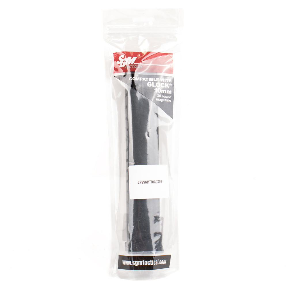 SGM Tactical Magazine For GLOCK 20/20SF 30rd Magazine 10mm