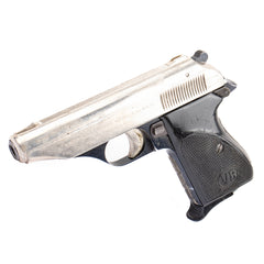 Bernardelli Model 60 (M60) .32 ACP 3.5" 8-Rd Semi-Auto Pistol - Nickel Plated - Good/Fair - C&R Eligible