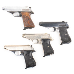 Bernardelli Model 60 (M60) .32 ACP 3.5" 8-Rd Semi-Auto Pistol - Nickel Plated - Good/Fair - C&R Eligible