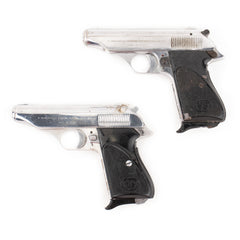 Bernardelli Model 60 (M60) .32 ACP 3.5" 8-Rd Semi-Auto Pistol - Nickel Plated - Good/Fair - C&R Eligible