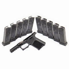 SCT Manufacturing SCT 19 Compact Stripped Polymer Frame with Locking Block - Black