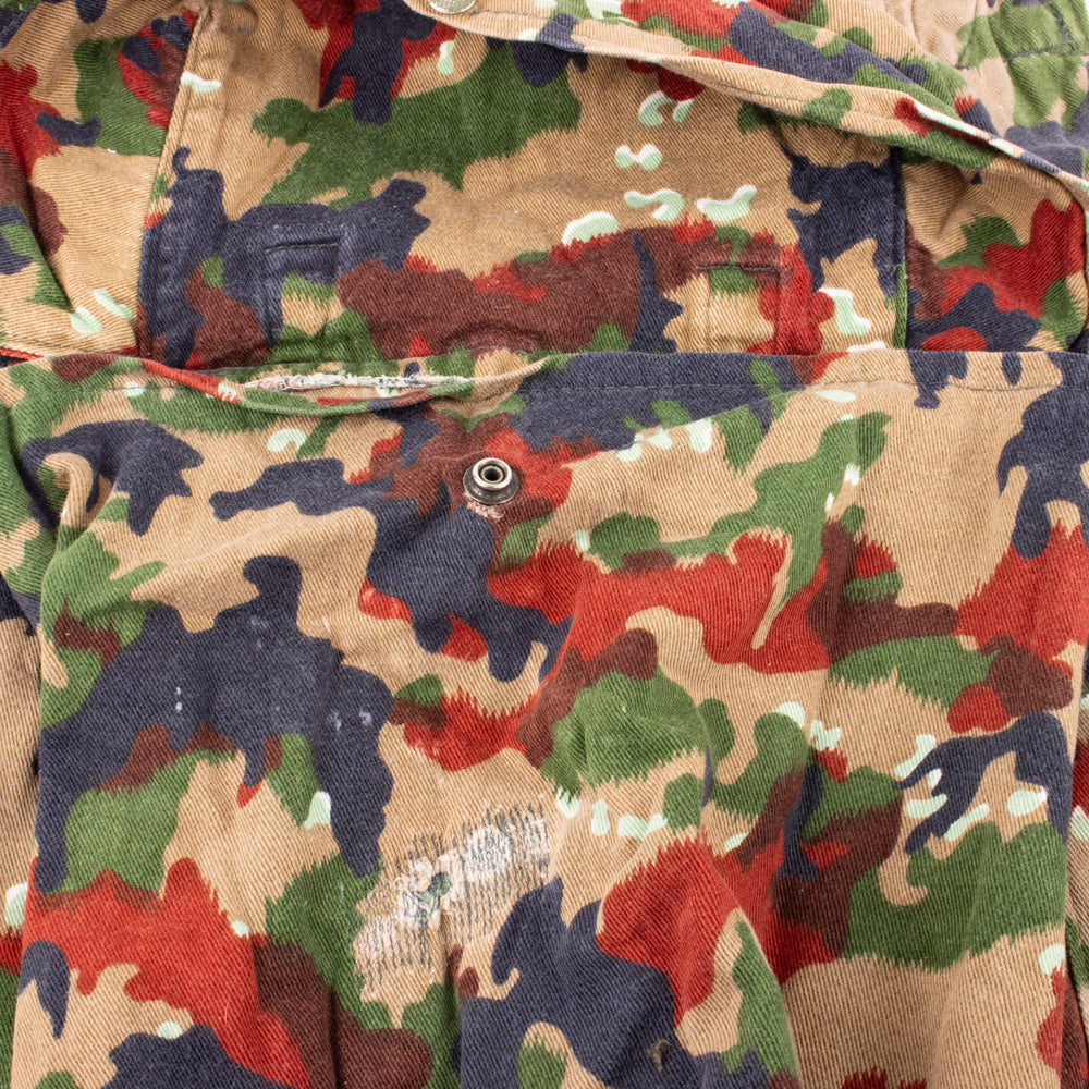 SWISS M70 CAMO RUCKSACK W/STRAPS - USED