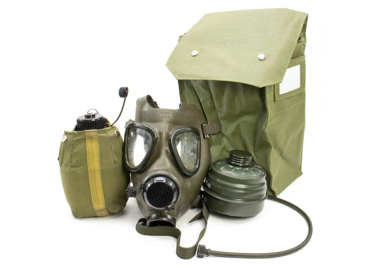 Romanian MD.85 Gas Mask w/Filter - Small  (Size III)