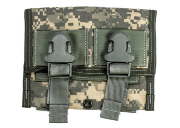 US GI AT Digital Camo Small Triple Mag Pouch - Like New