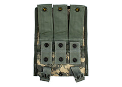US GI AT Digital Camo Small Triple Mag Pouch - Like New