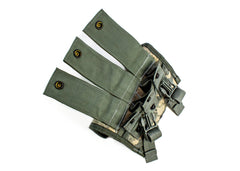 US GI AT Digital Camo Small Triple Mag Pouch - Like New