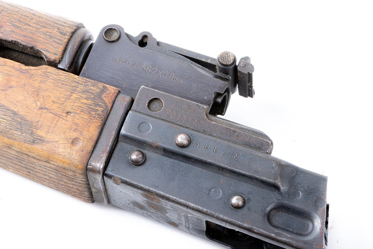 Iraqi Tabuk AK-47 7.62x39mm Parts Kit - NO Lion of Babylon Crest - Matching Serial Numbers (Faint) - Populated Barrel - Surplus