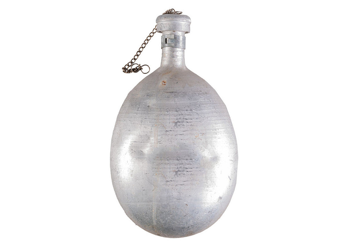 Bulgarian Aluminum One Liter Canteen - Used