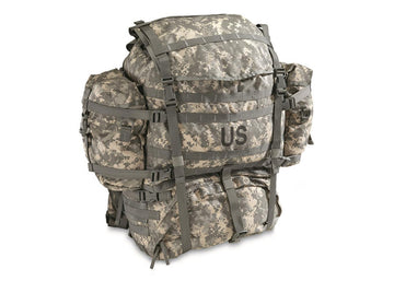 US GI MOLLE II ACU Digital Large Rucksack w/ Gen-IV Frame & Sustainment Pouch