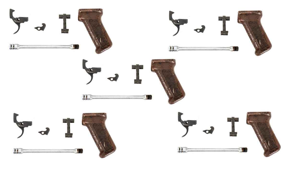 Romanian AK Repair Kit - Piston, Grip, 3 piece Trigger Part Set - 5 Pack