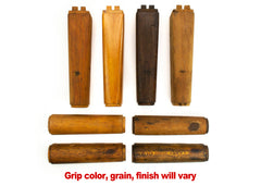 AK47 Yugo Upper & Lower Unfinished Wood Handguard with AK 47 Black Plastic Grip