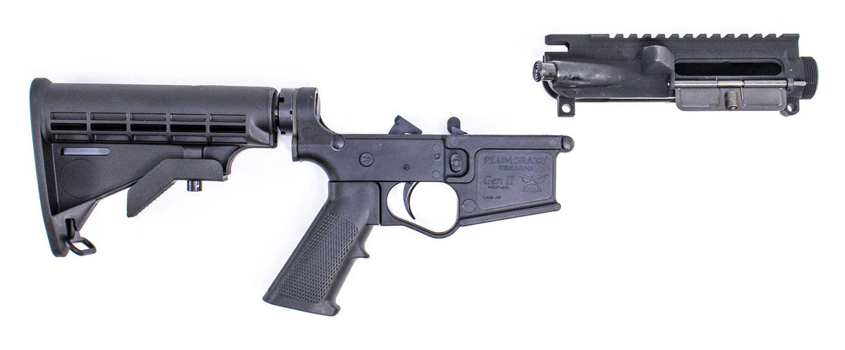 et arms plumcrazy  gen2 lower receiver w/ upper