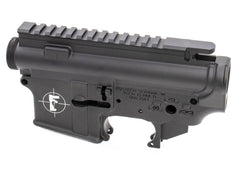 FosTecH Tech-15 Combo Stripped Lower and Upper Receiver Match Set (Black)
