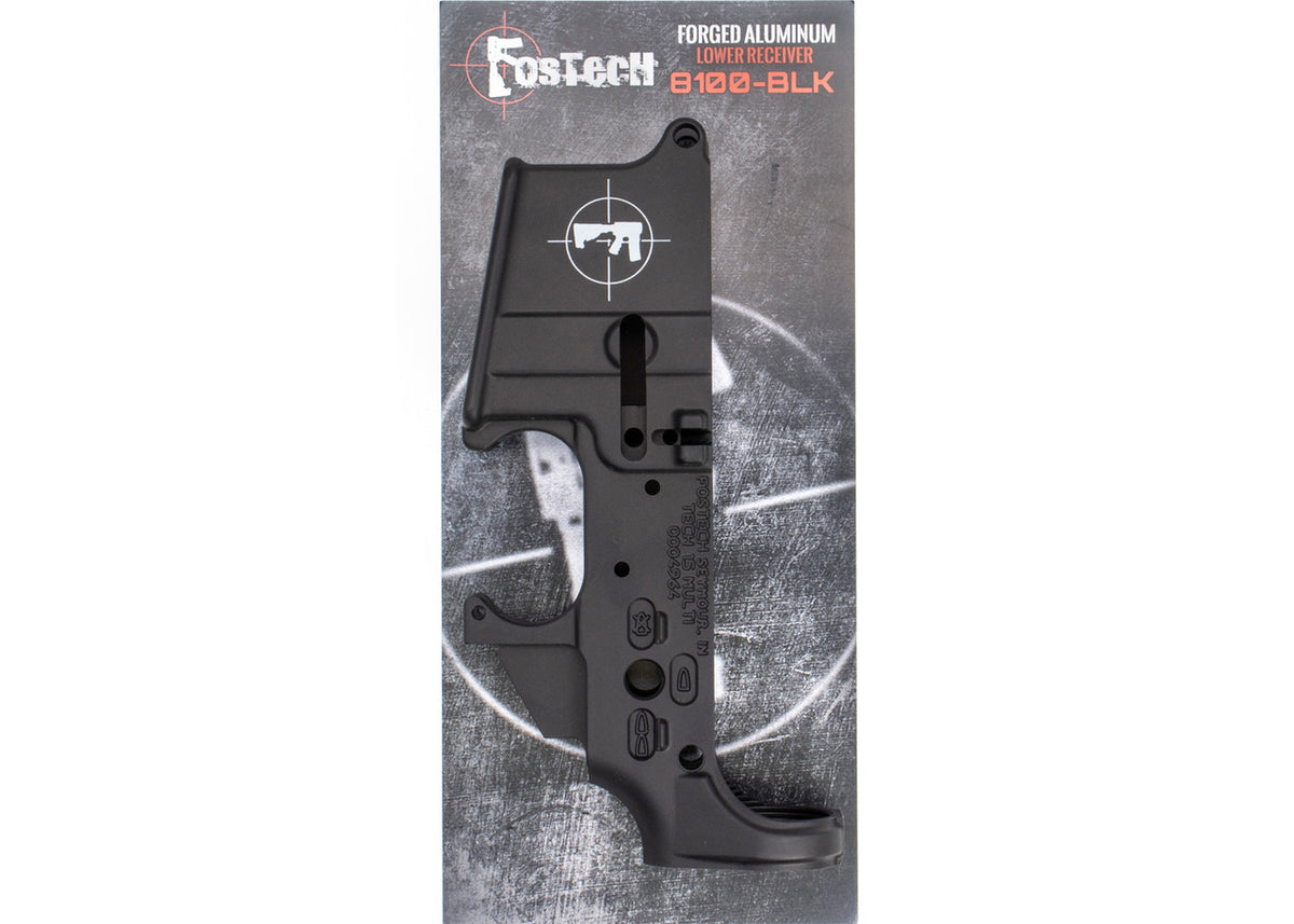 FOSTECH TECH-15 LOWER RECEIVER (MULTI CAL.) ** STRIPPED NO LPK INCLUDED**: