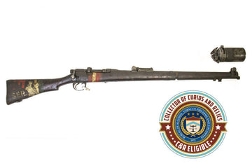 Enfield SMLE No.1 MK.III Drill Rifle w/Grenade Launcher - C&R Eligible