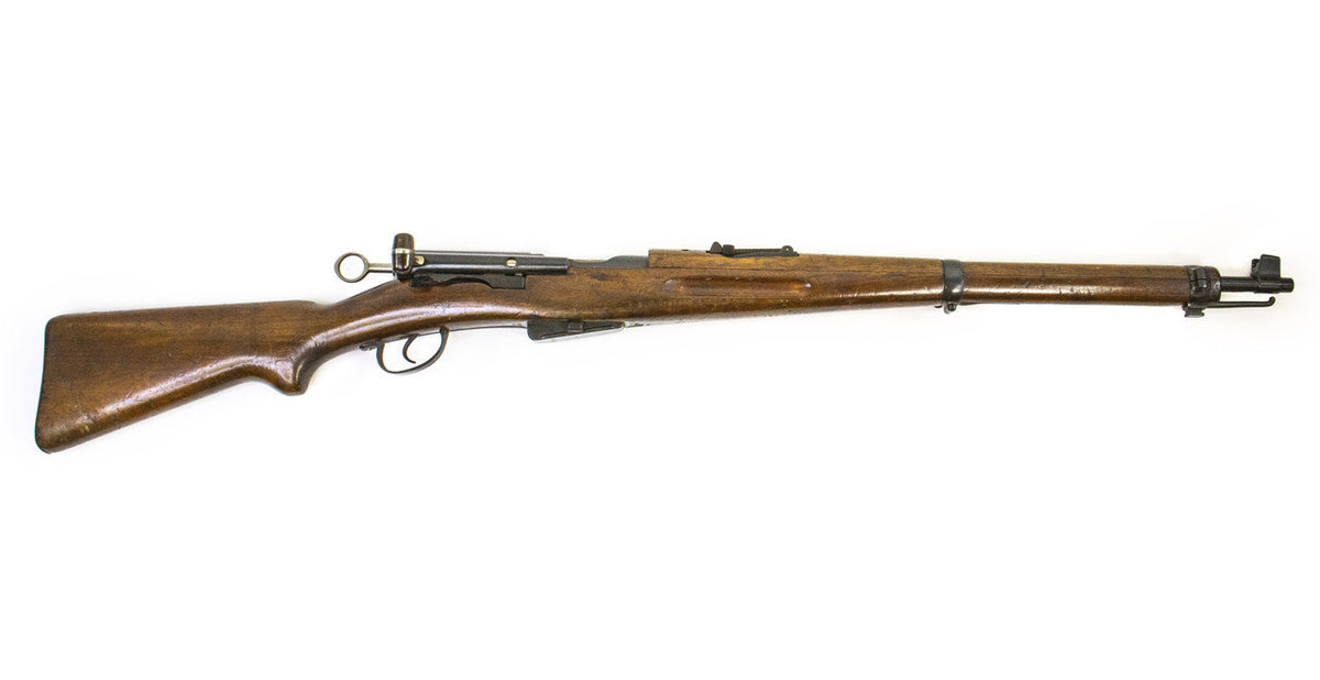 Swiss K1911 Carbine Straight Pull Rifle 7.5x55 23.3" Barrel -  Good Surplus Condition - C&R Eligible - Matching Serial Numbers