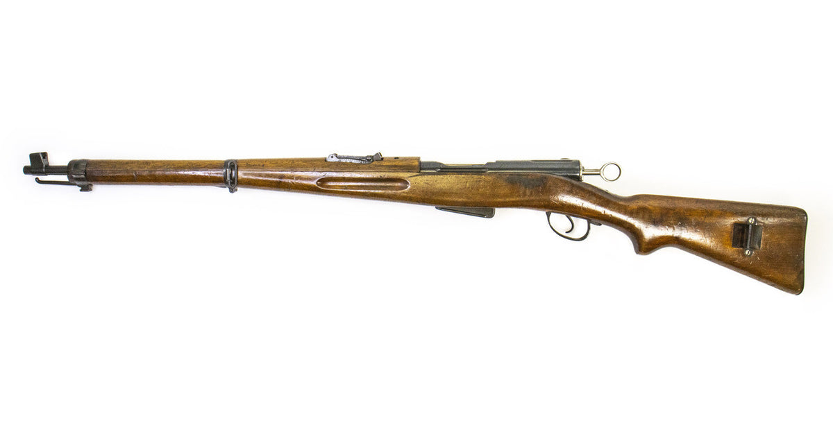 Swiss K1911 Carbine Straight Pull Rifle 7.5x55 23.3" Barrel -  Good Surplus Condition - C&R Eligible - Matching Serial Numbers
