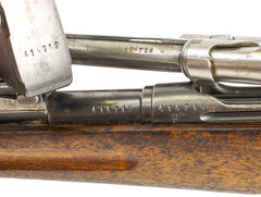 Swiss G1911 7.5x55mm Straight Pull Rifle 30.79" Barrel -  Good Surplus Condition - C&R Eligible - Matching Serial Numbers