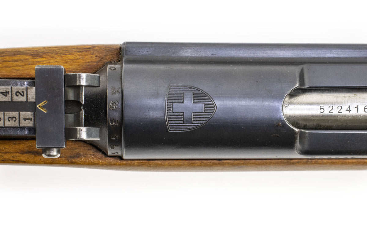 Swiss K31 7.5x55mm Straight Pull Rifle -  Excellent Surplus Condition - C&R Eligible