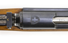 Swiss K31 7.5x55mm Straight Pull Rifle -  Excellent Surplus Condition - C&R Eligible