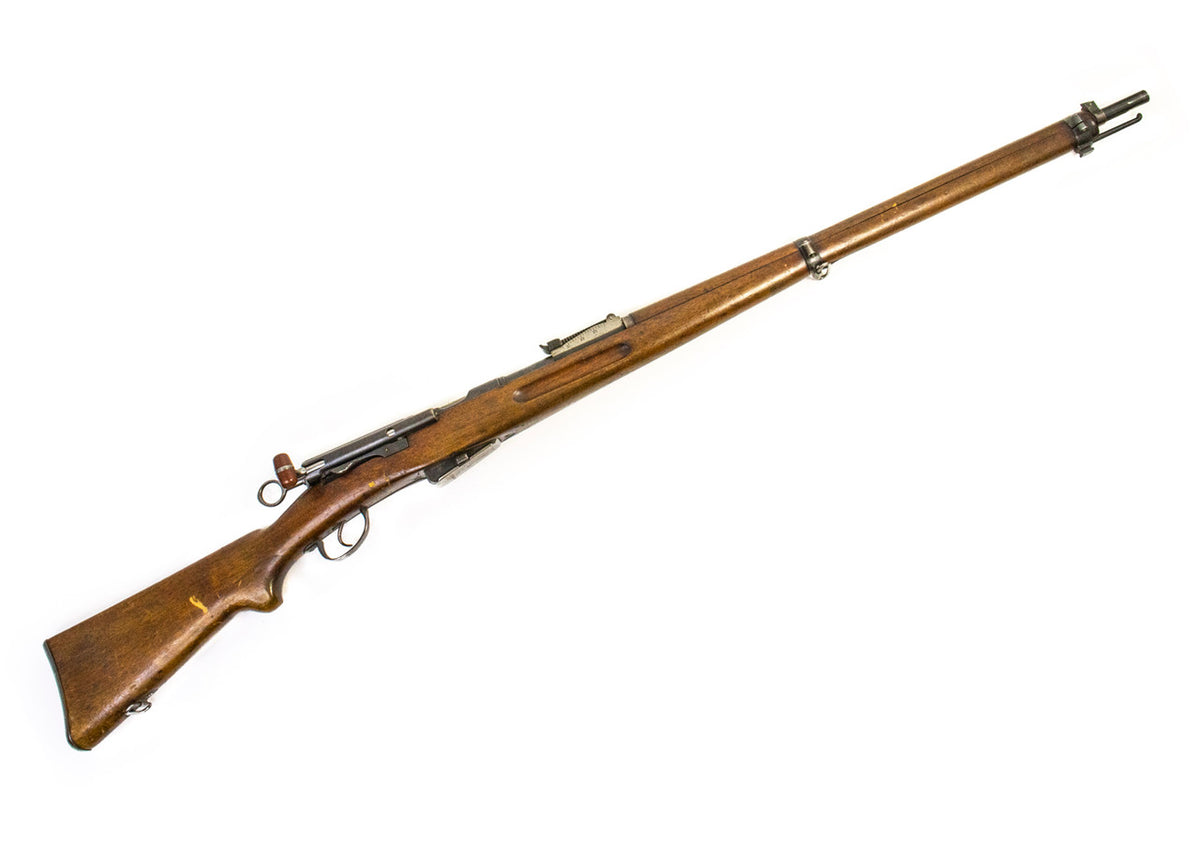Swiss 1896/11 7.5x55mm Straight Pull Rifle 30.75" Barrel -  Good Surplus Condition - C&R Eligible - Matching Serial Numbers