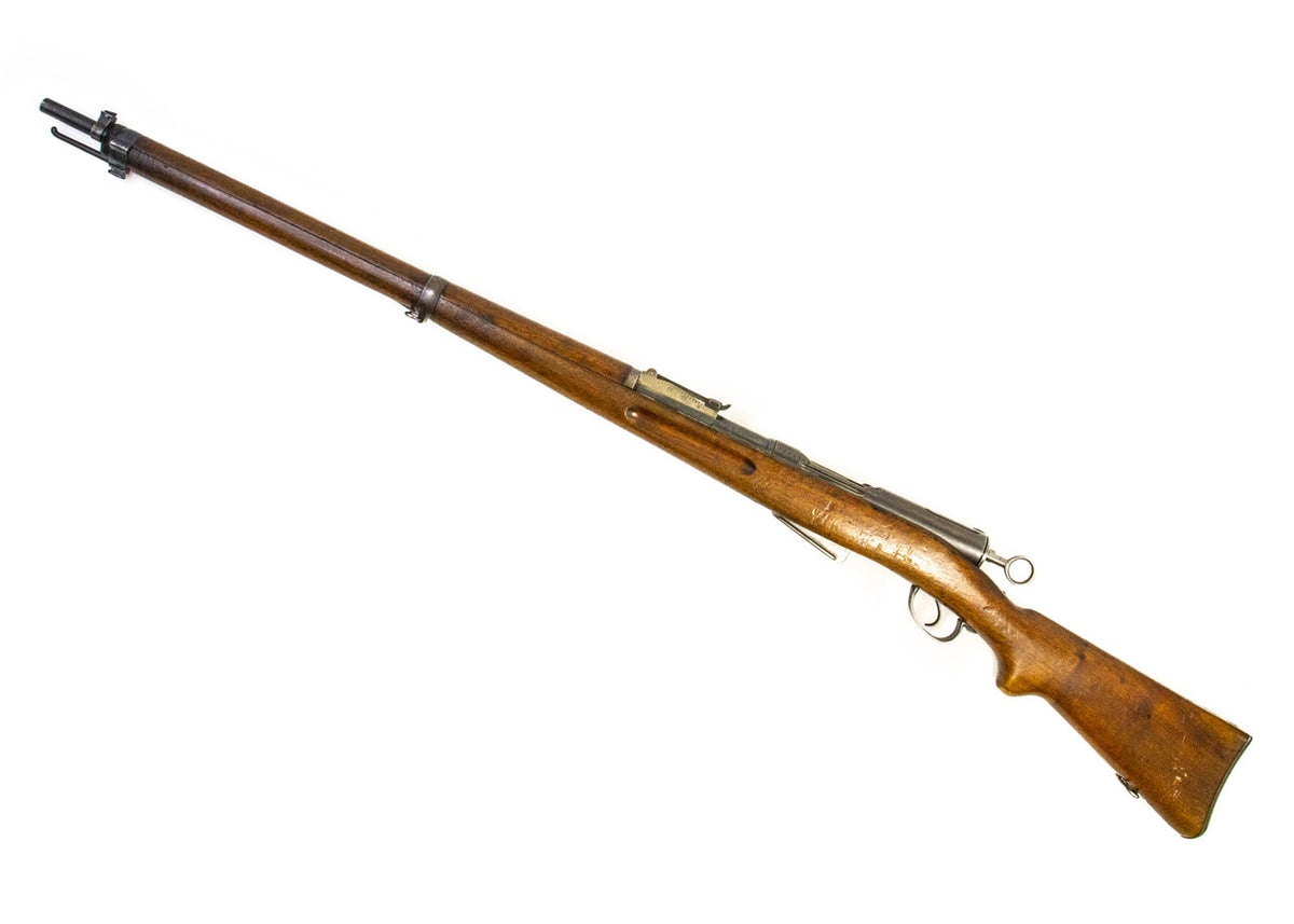 Swiss 1896/11 7.5x55mm Straight Pull Rifle 30.75" Barrel -  Good Surplus Condition - C&R Eligible - Matching Serial Numbers
