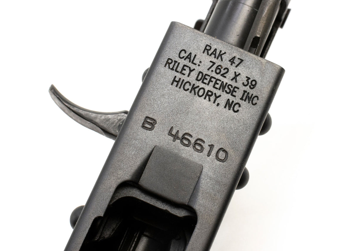 RILEY DEFENSE INC Classical 7.62x39mm 16.25 Black Oxide Barreled Action - No Furniture
