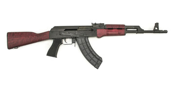 Century Arms VSKA RIA 7.62X39mm AK47 16.5" Barrel Dark Red Furniture & Chevron Brake