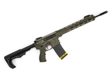 FOSTECH STEALTH LIGHTNING RIFLE (5.56) 16" AR-15 BARREL, MACH-2 13 INCH RAIL, SINGLE STAGE TRIGGER (OD GREEN)