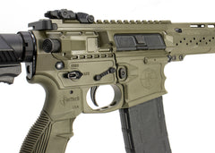 FOSTECH STEALTH LIGHTNING RIFLE (5.56) 16" AR-15 BARREL, MACH-2 13 INCH RAIL, SINGLE STAGE TRIGGER (OD GREEN)
