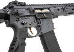 Fostech Stealth Series Raptor AR-15 5.56 16 Faxon Barrel Echo II Trigger 30 Rd, Sniper Grey