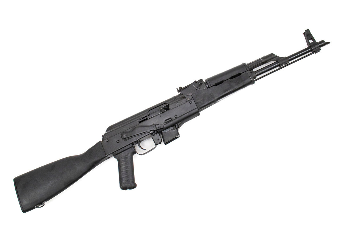 Century Arms WASR-M 9mm Luger 17.25 Barrel w/ Synthetic Stock, Black Polymer Grip and Furniture, No MAG