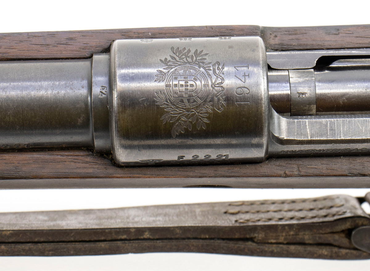 German Kar98k M937B 8mm WWII (Portuguese Contract) Mauser - Matching Bayonet and Serial Number F2221