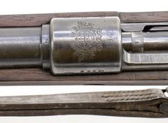 German Kar98k M937B 8mm WWII (Portuguese Contract) Mauser - Matching Bayonet and Serial Number F2221